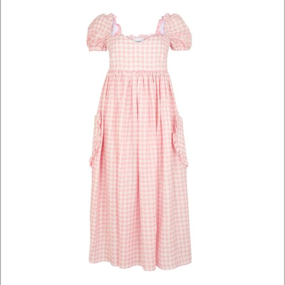 Sleeper Picnic Dress in Pink Gingham - Picture 3 of 12